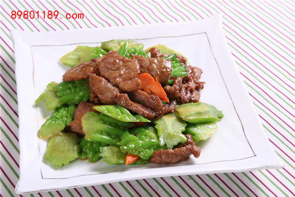 凉瓜炒牛肉